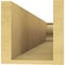 Ekena Millwork 6in. W x 6in. H x 36in. L Asheboro Woodgrain TimberThane Rafter Tail, Primed Tan RFTUR06X06X36ASHRCPR - alternate 2